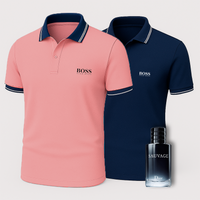 Coral + Navy